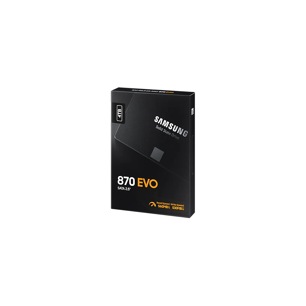 SAMSUNG MZ-77E4T0BW 870 EVO 4TB 560/530, 2,5" SATA SSD