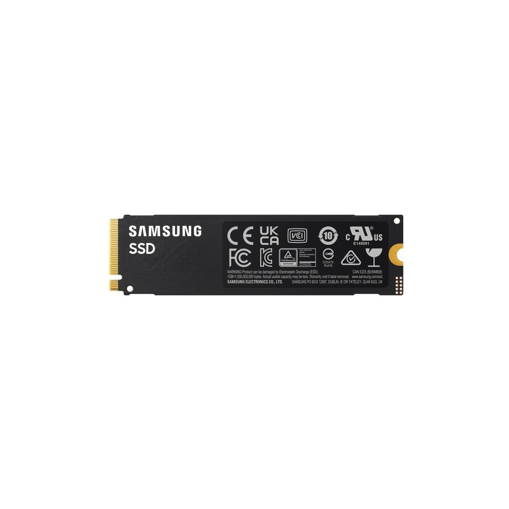 SAMSUNG MZ-V9V1T0BW, 990 , 1TB, 7150/6450, Gen4, NVMe PCIe M.2 2280, SSD (Türkiye Distribütörü Garantili)