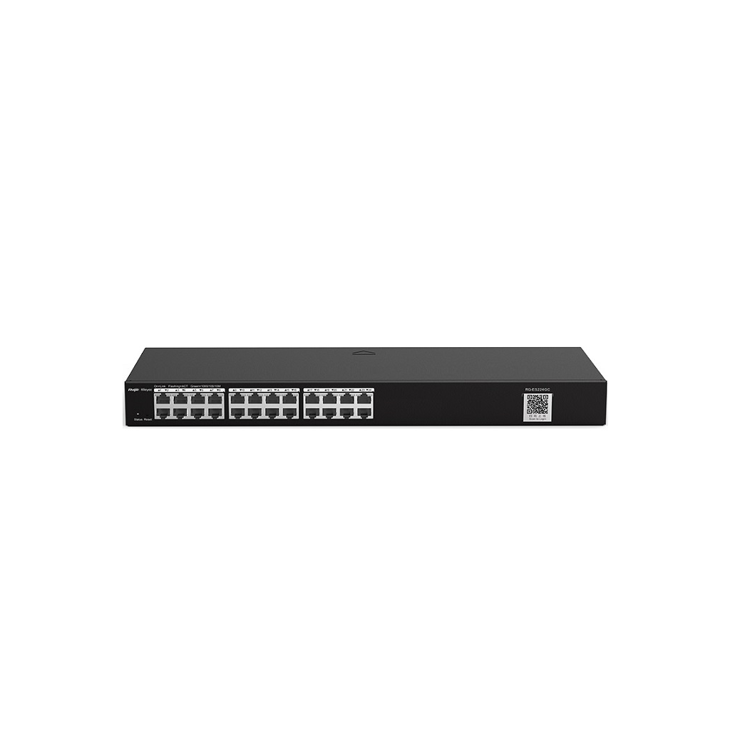 RUIJIE REYEE RG-ES224GC-V2  24 Port GigaBit  RUIJIE Colud Yönetilebilir Switch  Metal Kasa