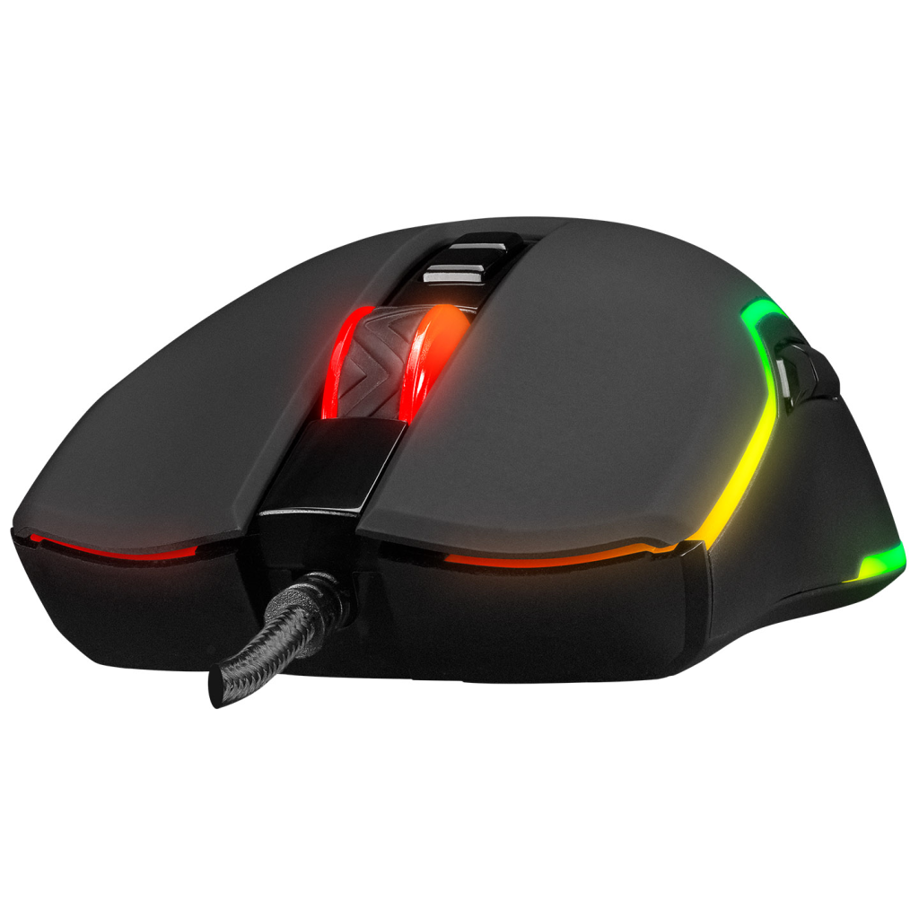 EVEREST SM-G14, DUSK, RGB Aydınlatma, USB Kablolu, Programlanabilir 7 Tuşlu, Gaming Mouse, 7.200 DPI, Siyah