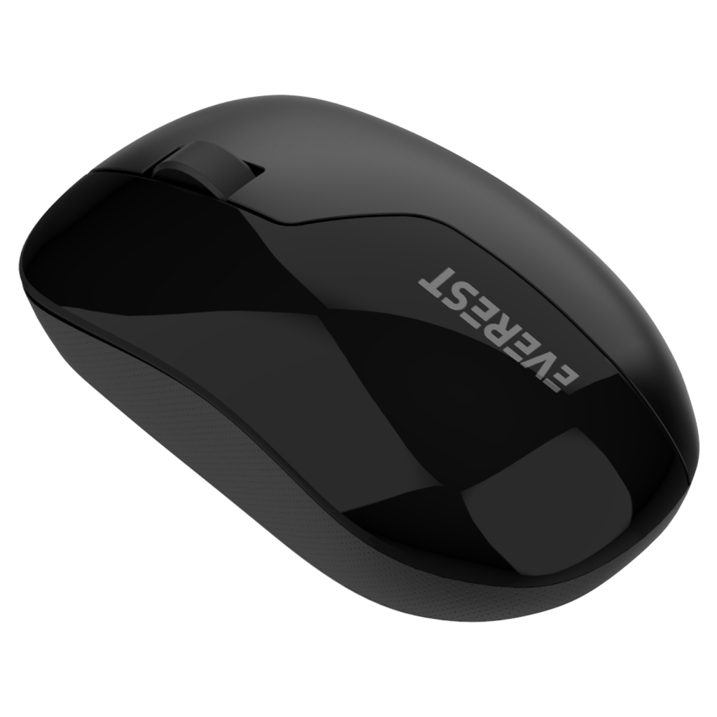 EVEREST SMW-973, Siyah, USB Nano 2,4G Kablosuz, 1200dpi, Optik, 4 Tuşlu, Mouse