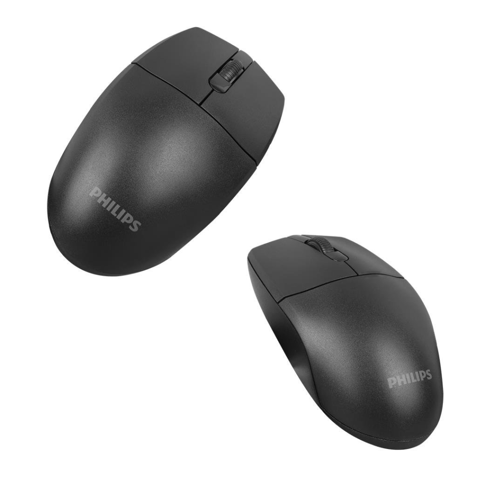 PHILIPS SPK7347B, Siyah, USB Nano 2,4Gh Kablosuz, 1200dpi, Optic, 3 Tuşlu, Mouse