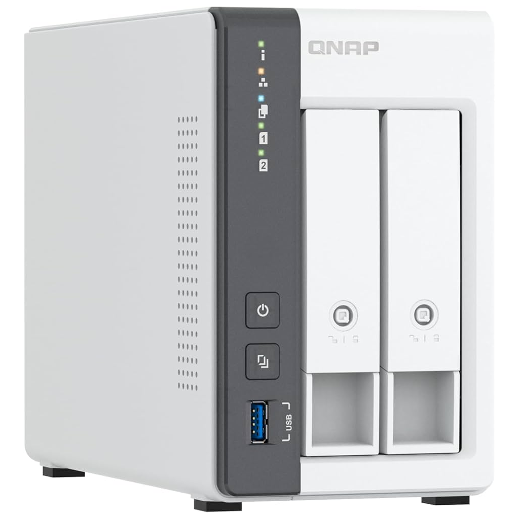 QNAP TurboNAS TS-216-G, 4Gb Ram, 2xYuvalı, Tower NAS