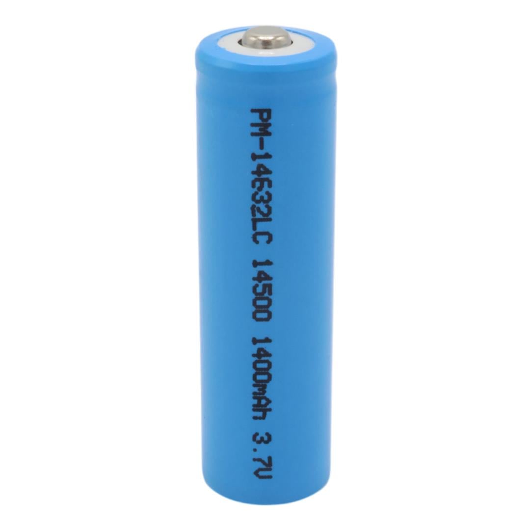 Powermaster 3.7 Volt 1400Ma Şarj Edilebilir LC 14500 Pil (El Feneri Pili) PM-14632