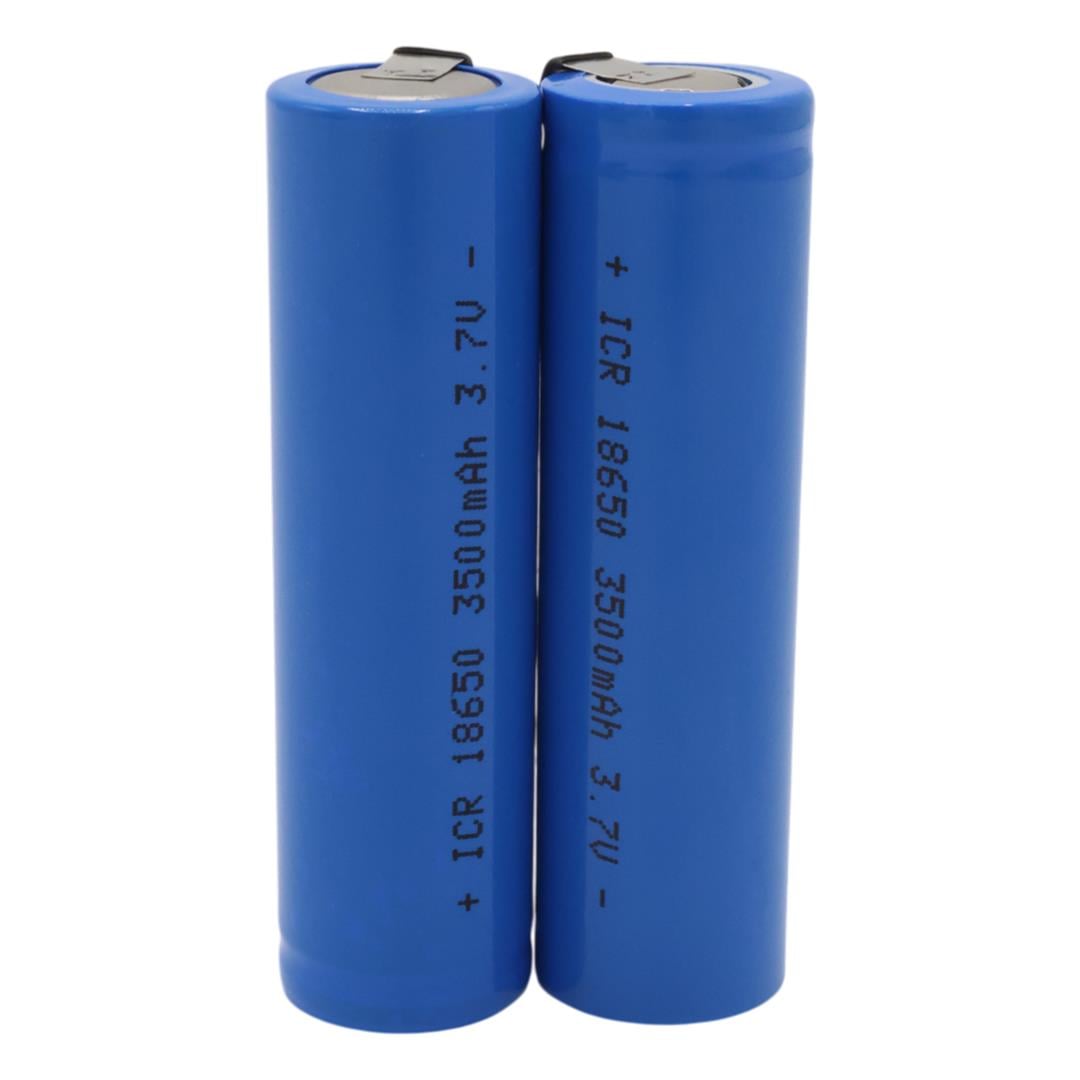 Powermaster 3.7 Volt 3500 Mah Lityum Li-İon Başlıksız Puntalı 2'Li Paket Pil 