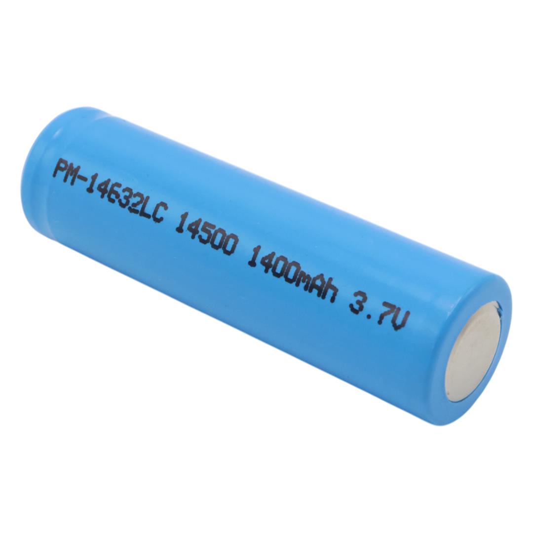 Powermaster 3.7 Volt 1400Ma Şarj Edilebilir LC 14500 Pil (El Feneri Pili) PM-14632