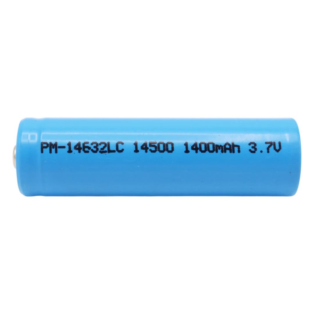 Powermaster 3.7 Volt 1400Ma Şarj Edilebilir LC 14500 Pil (El Feneri Pili) PM-14632