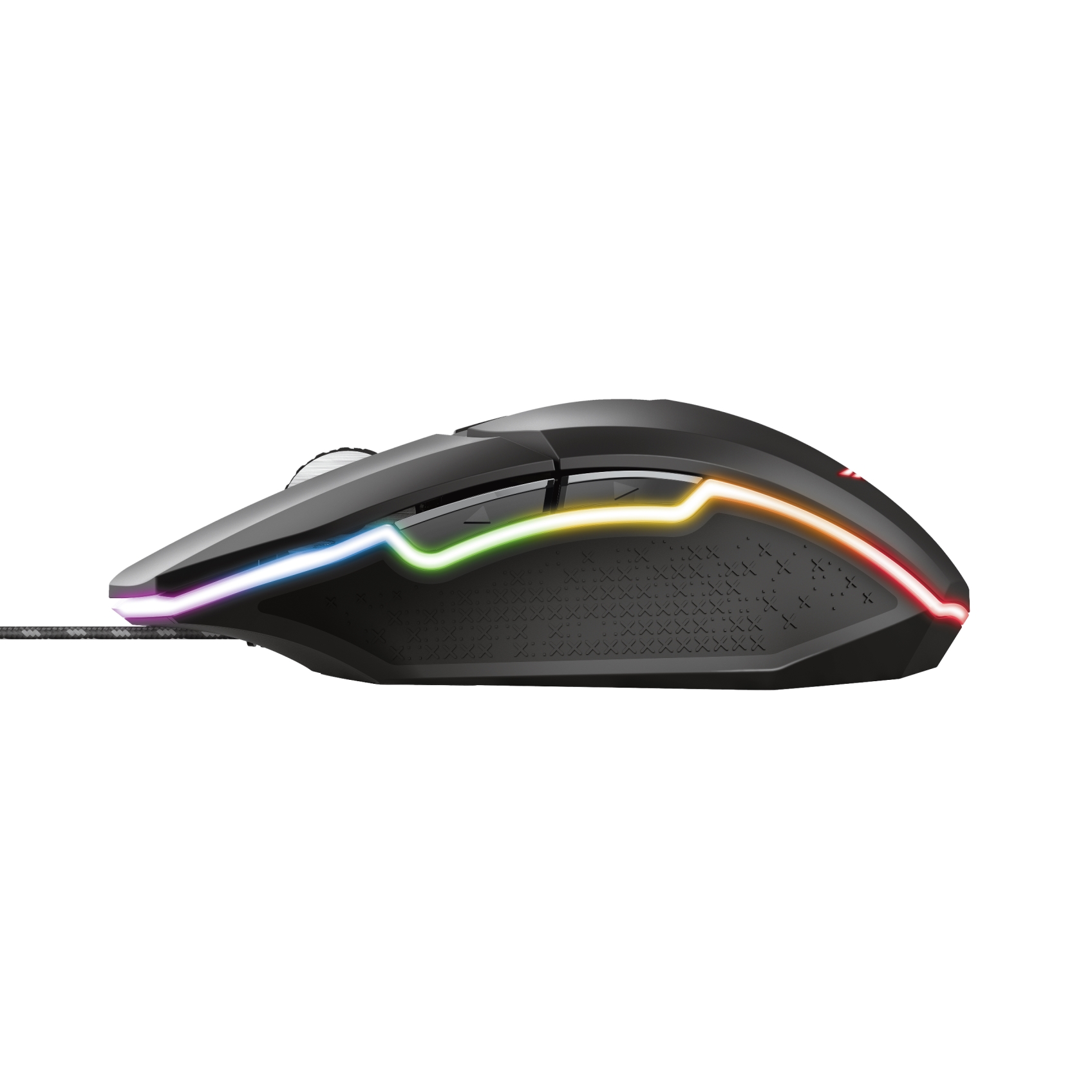TRUST IDON 23645 GXT 950 USB 5000DPI SİYAH 7XBUTTONS RGB GAMING MOUSE 