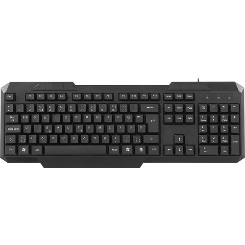 FRISBY FK-4812FU TR KABLOLU STANDART SİYAH F KLAVYE 