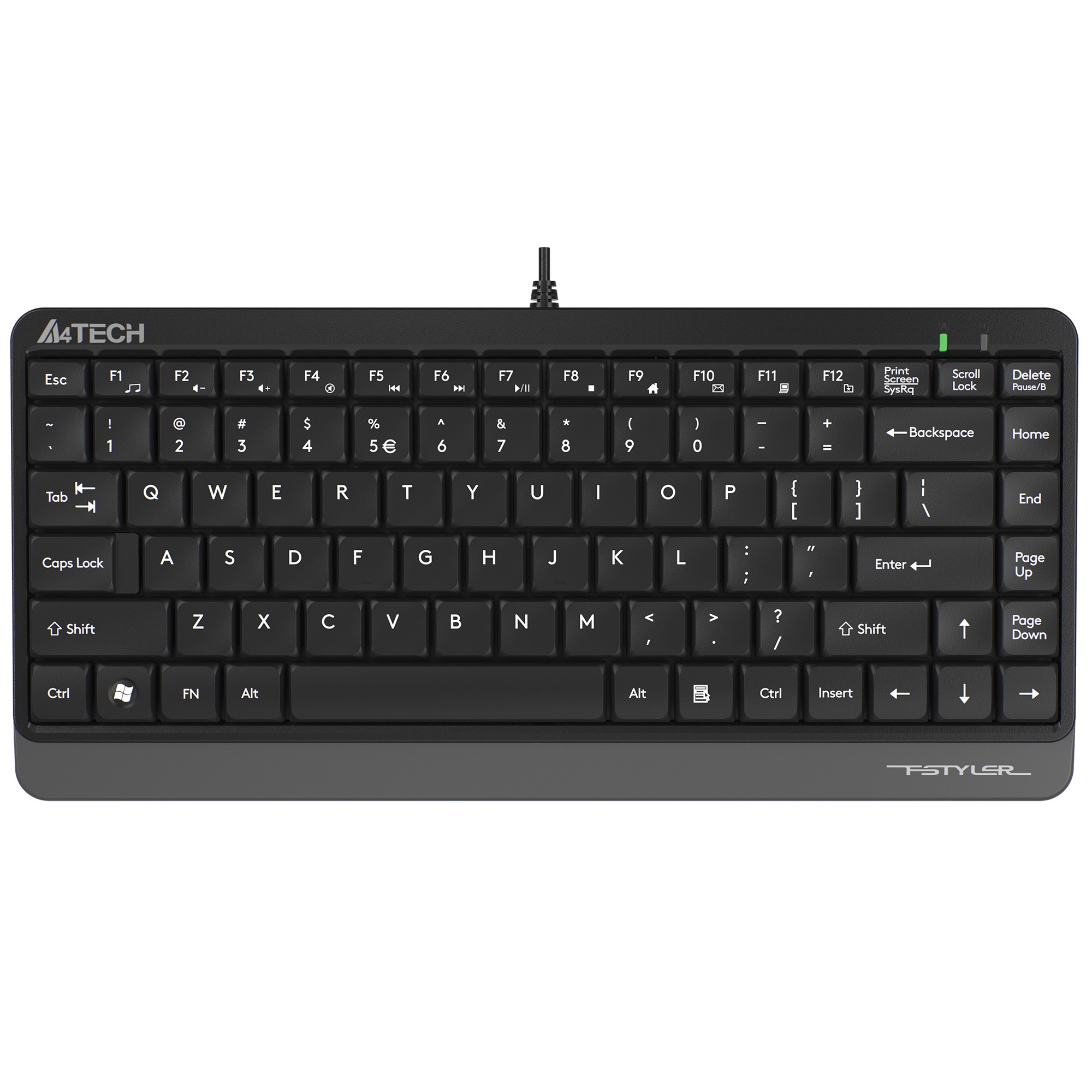 A4 TECH FK11 USB MULTİMEDYA GRİ MİNİ Q NOTEBOOK KLAVYE