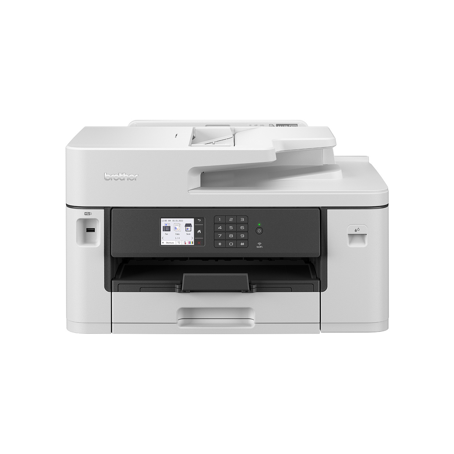 BROTHER COLOR INKJET MFC-J2340DW YAZICI TARAYICI FOTOKOPİ FAX USB/WIFI A3/A4      