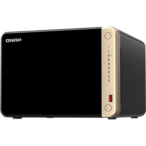 QNAP TURBONAS TS-664-8G 8GB 6 BAY 2x2.5GLAN NAS DEPOLAMA ÜNİTESİ