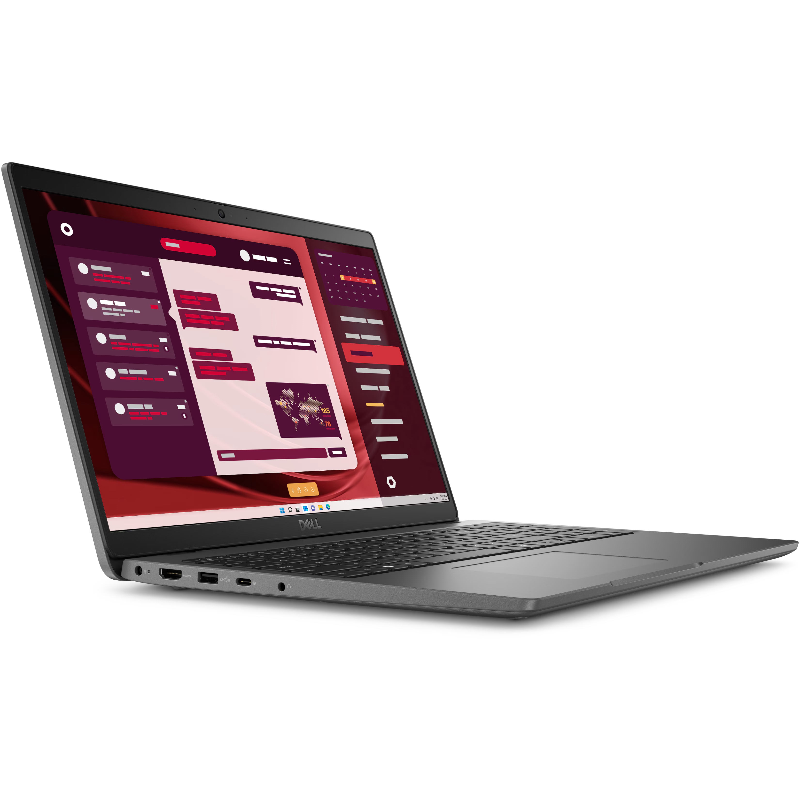 DELL LATITUDE 3550 N010L355015EMEA_VP_UBU I7-1355U 16GB 512GB SSD 15.6" FHD FREEDOS NOTEBOOK, DDR5 Max 64GB, Type-C, DP, HDMI, ETH, TPM, 3 Yıl Yerinde Servis
