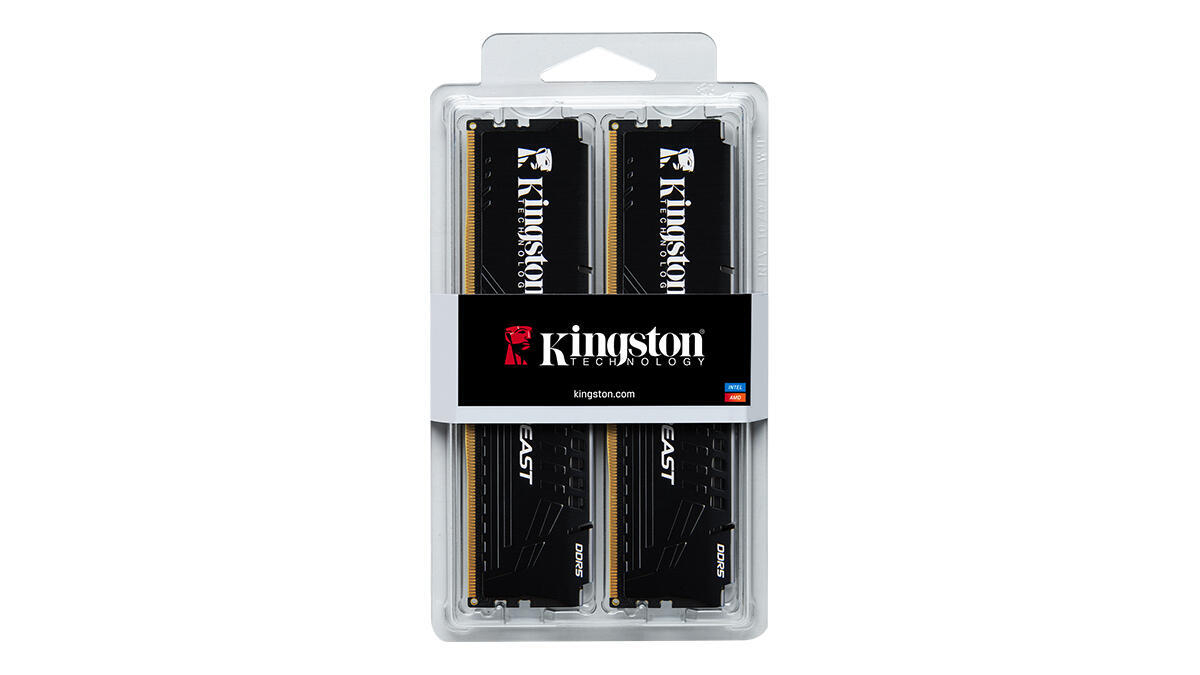 32GB DDR5 5200 Mhz CL36 DIMM KF552C36BBEK2-32TR KINGSTON BEAST SOĞUTUCULU