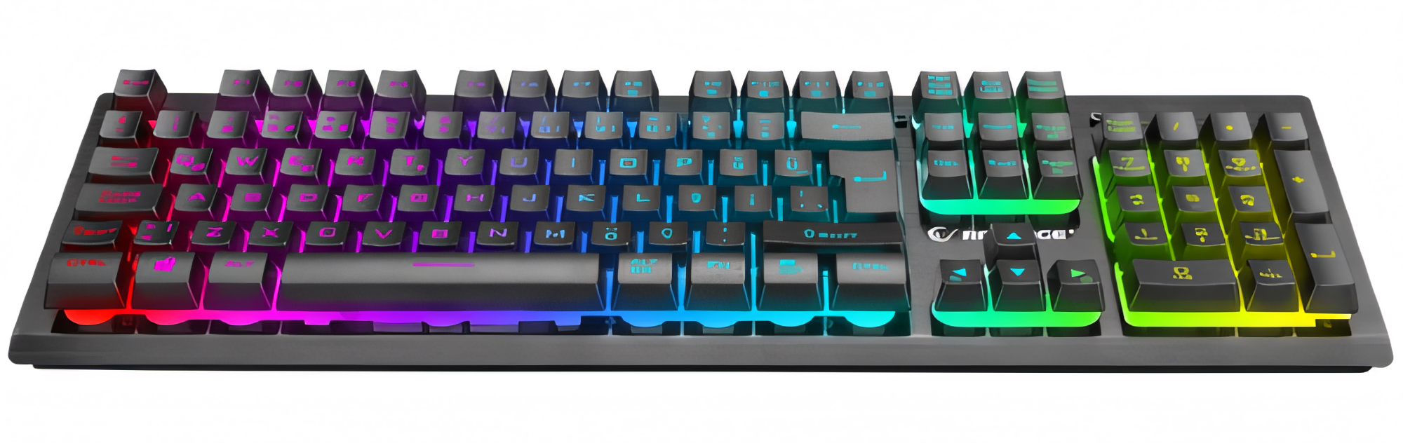 RAMPAGE MIRACLE K2 SIYAH USB RGB Q KLAVYE