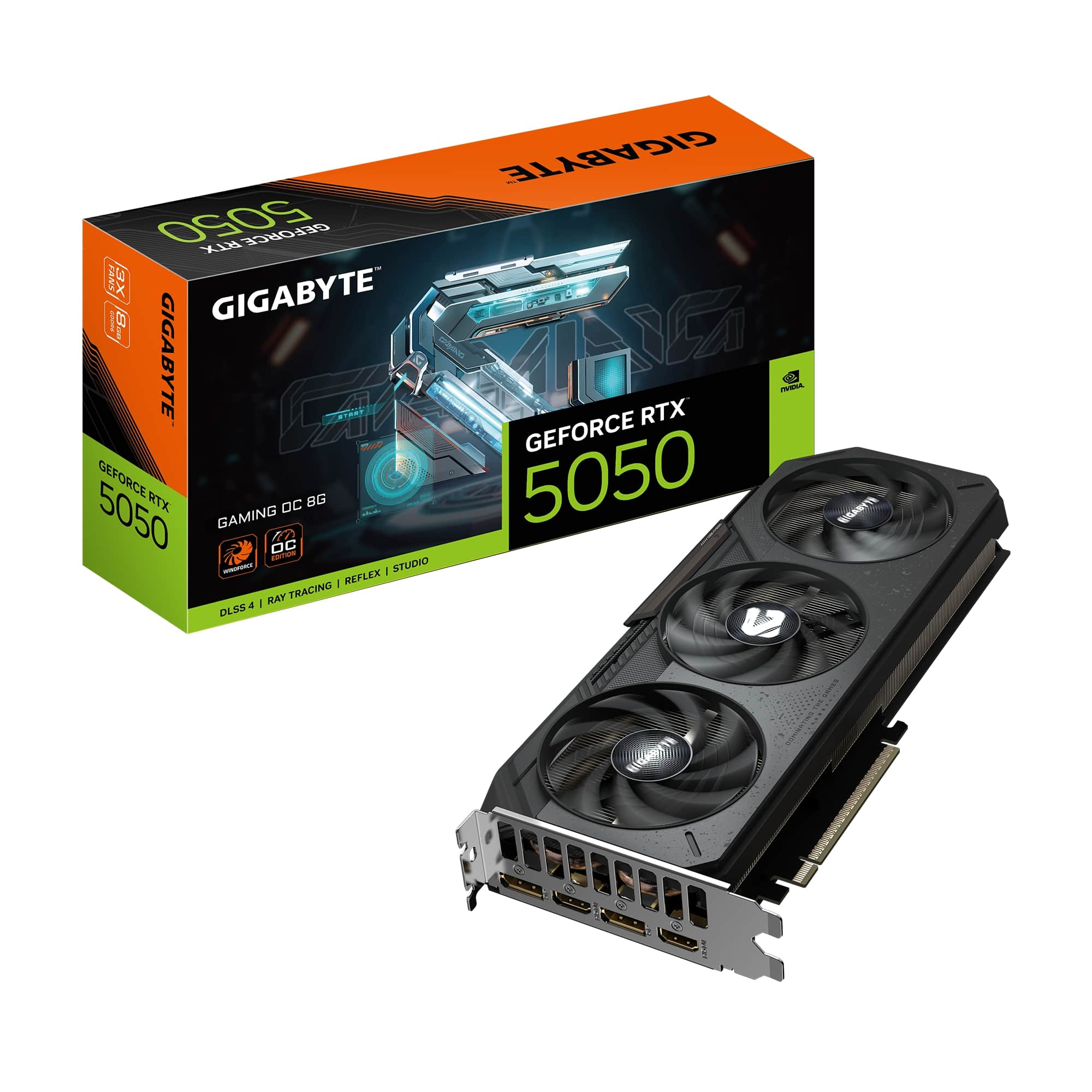 GIGABYTE GV-N5050GAMING OC-8GD GAMING OC 8GB GDDR6 128Bit 