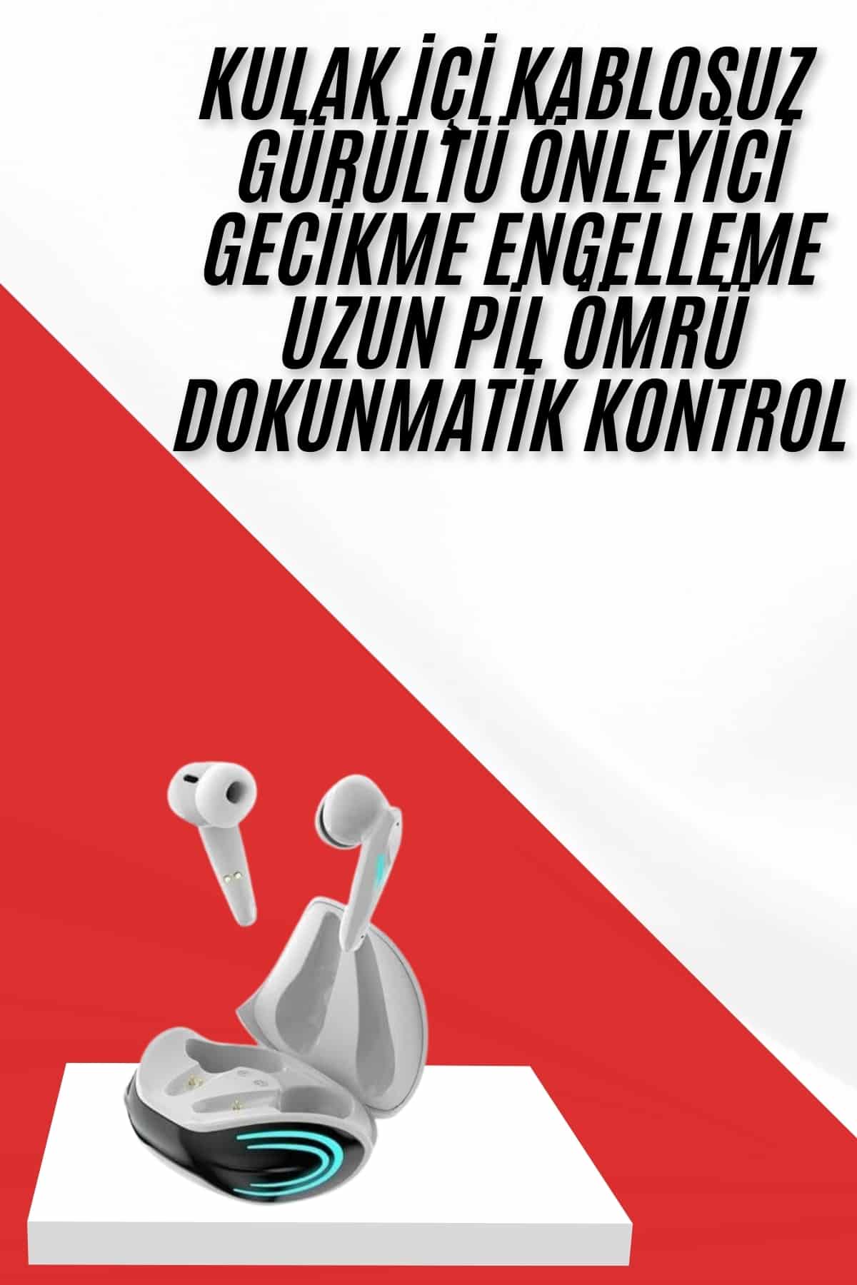 Mini Kulaklık Oyuncu Kulaklığı Bluetooth Kulaklık Android ve İOS Uyumlu