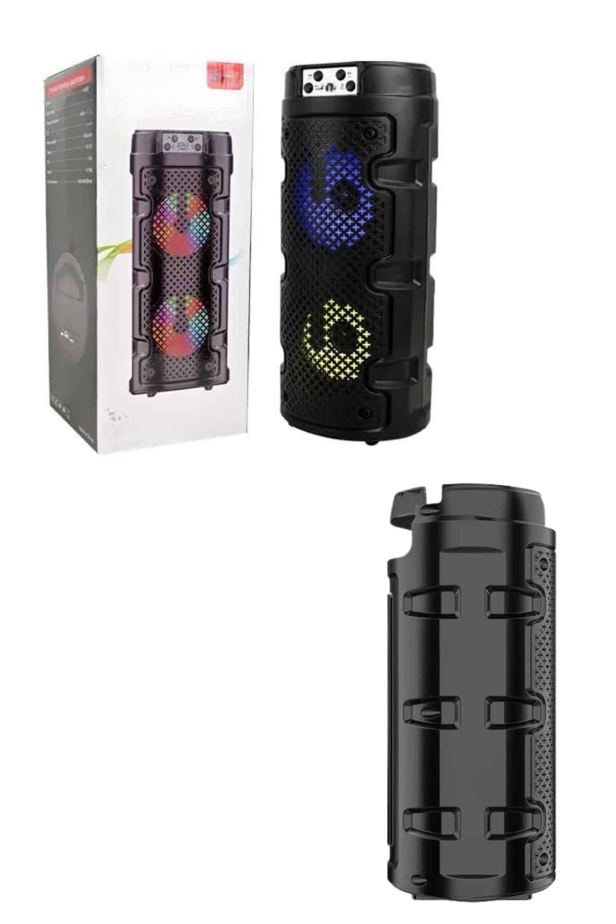Bluetooth Hoparlör Büyük Boy Ses Bombası Fm Radyolu