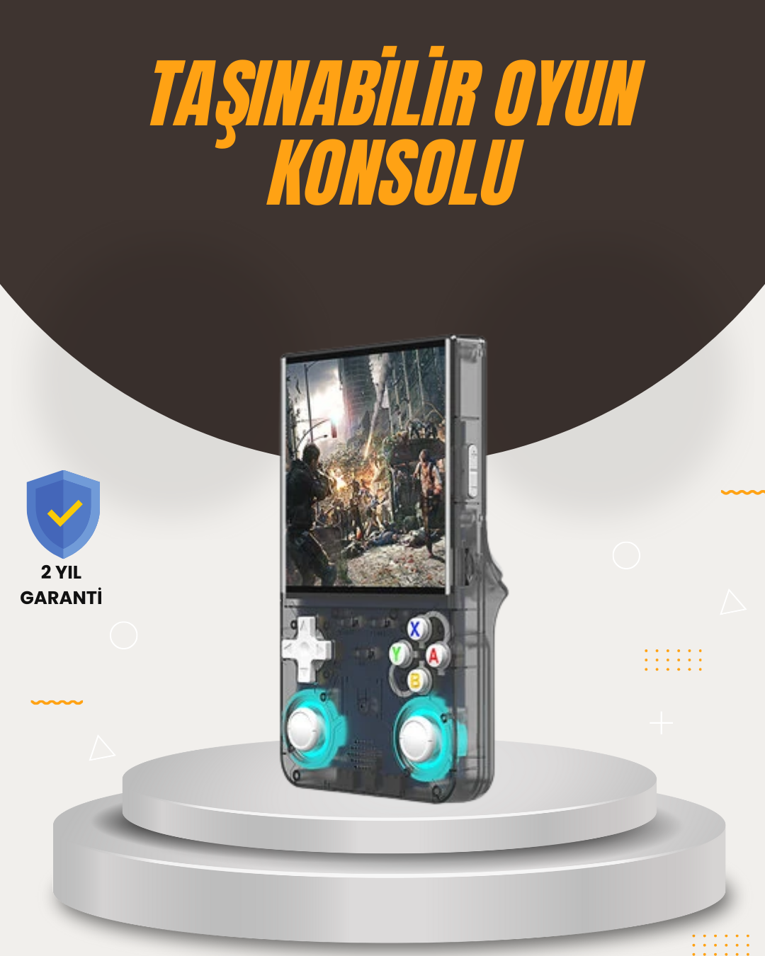 TV Bağlantılı 64GB Hafızalı Retro Oyun Konsolu