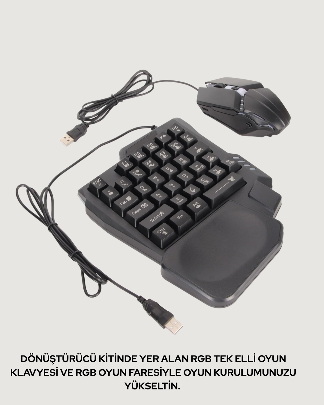 Bluetooth 5.3 Mobil Oyun Kiti – PUBG ve CODM İçin 5 Parça Set