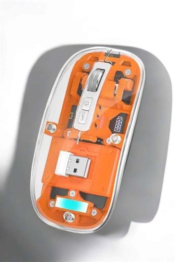 Kablosuz Mouse Fare 5.0 Bluetooth Bağlantılı USB Girişli Yeni Nesil