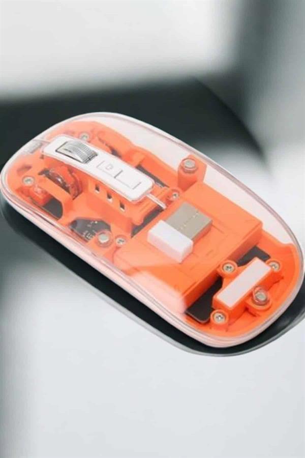 Kablosuz Mouse Fare 5.0 Bluetooth Bağlantılı USB Girişli Yeni Nesil
