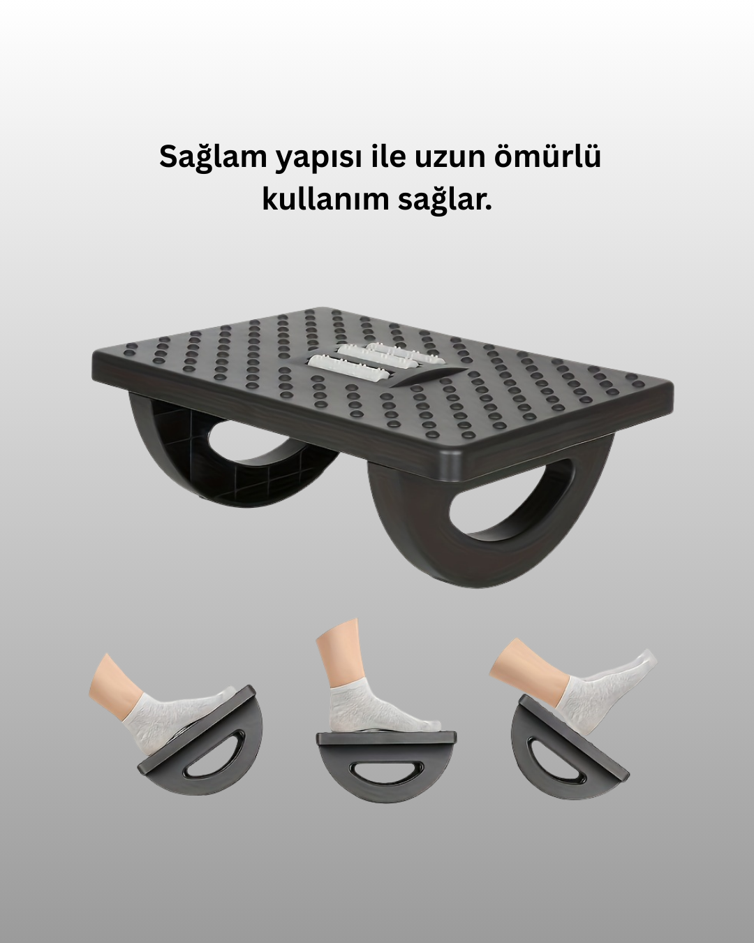 Ergonomik Ayak Destek ve Masaj Platformu – Denge ve Konfor Bir Arada