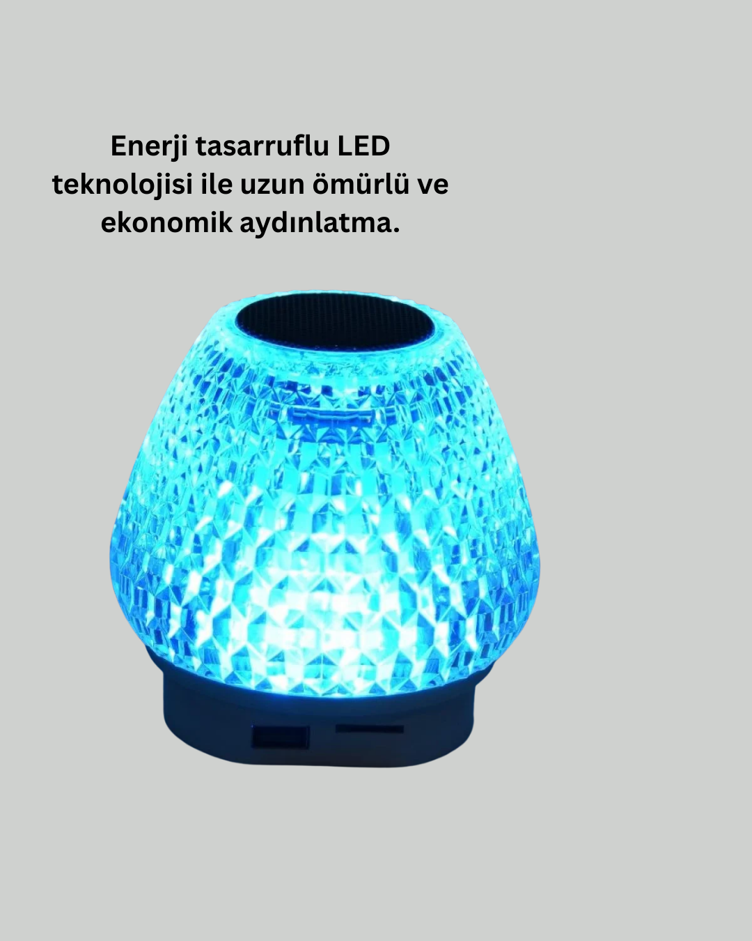 Kristal Ses Kaliteli Taşınabilir Bluetooth Hoparlör