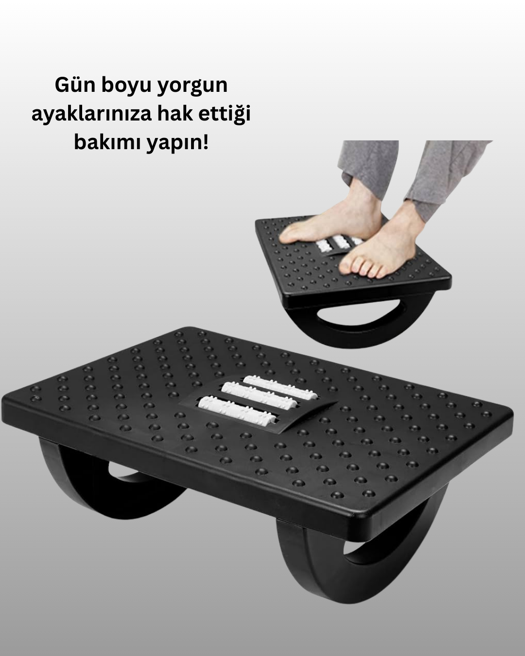 Ergonomik Ayak Destek ve Masaj Platformu – Denge ve Konfor Bir Arada