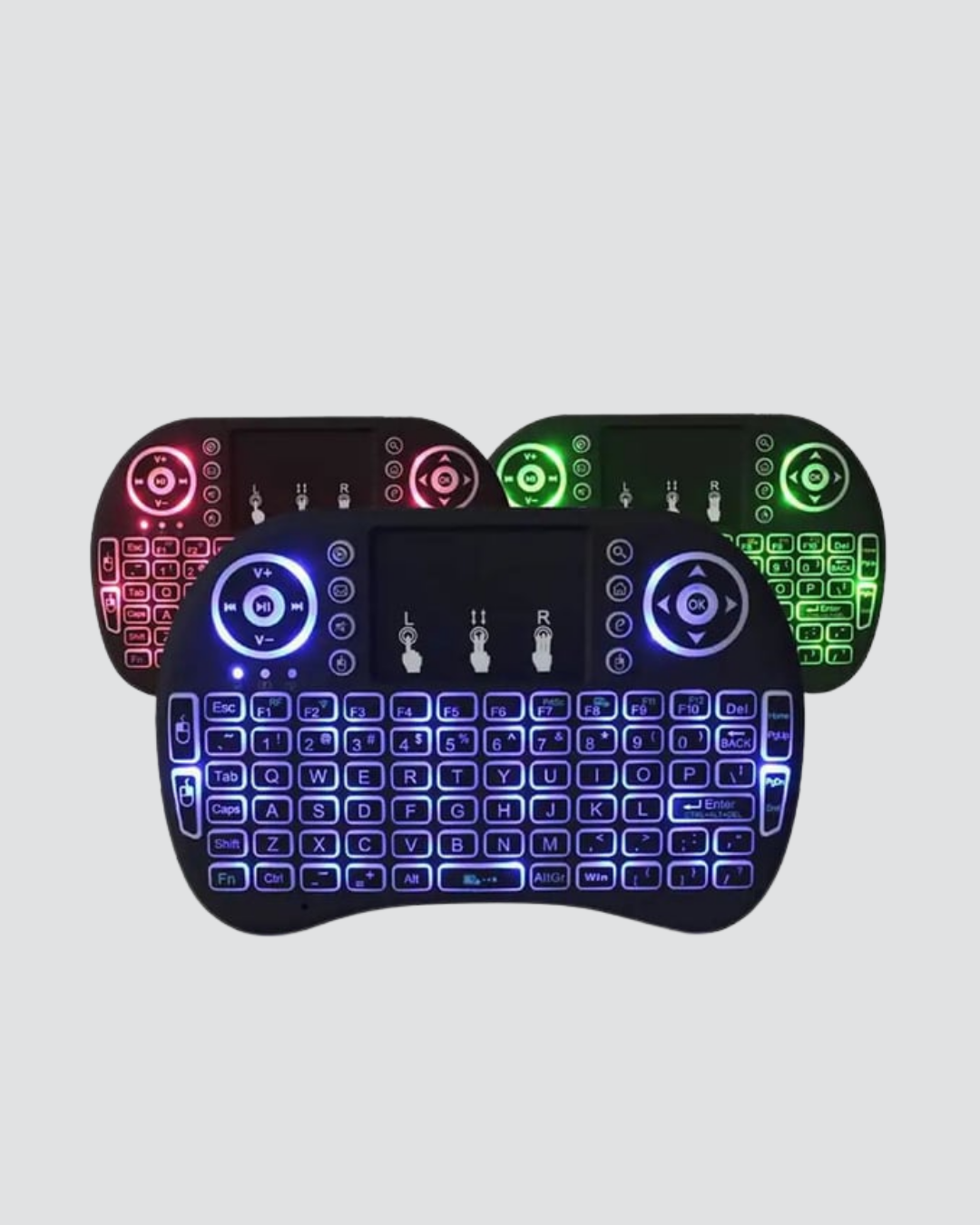 Işıklı Q Klavye – Entegre Touchpad, Ergonomik Tasarım ve Türkçe Karakter Desteği