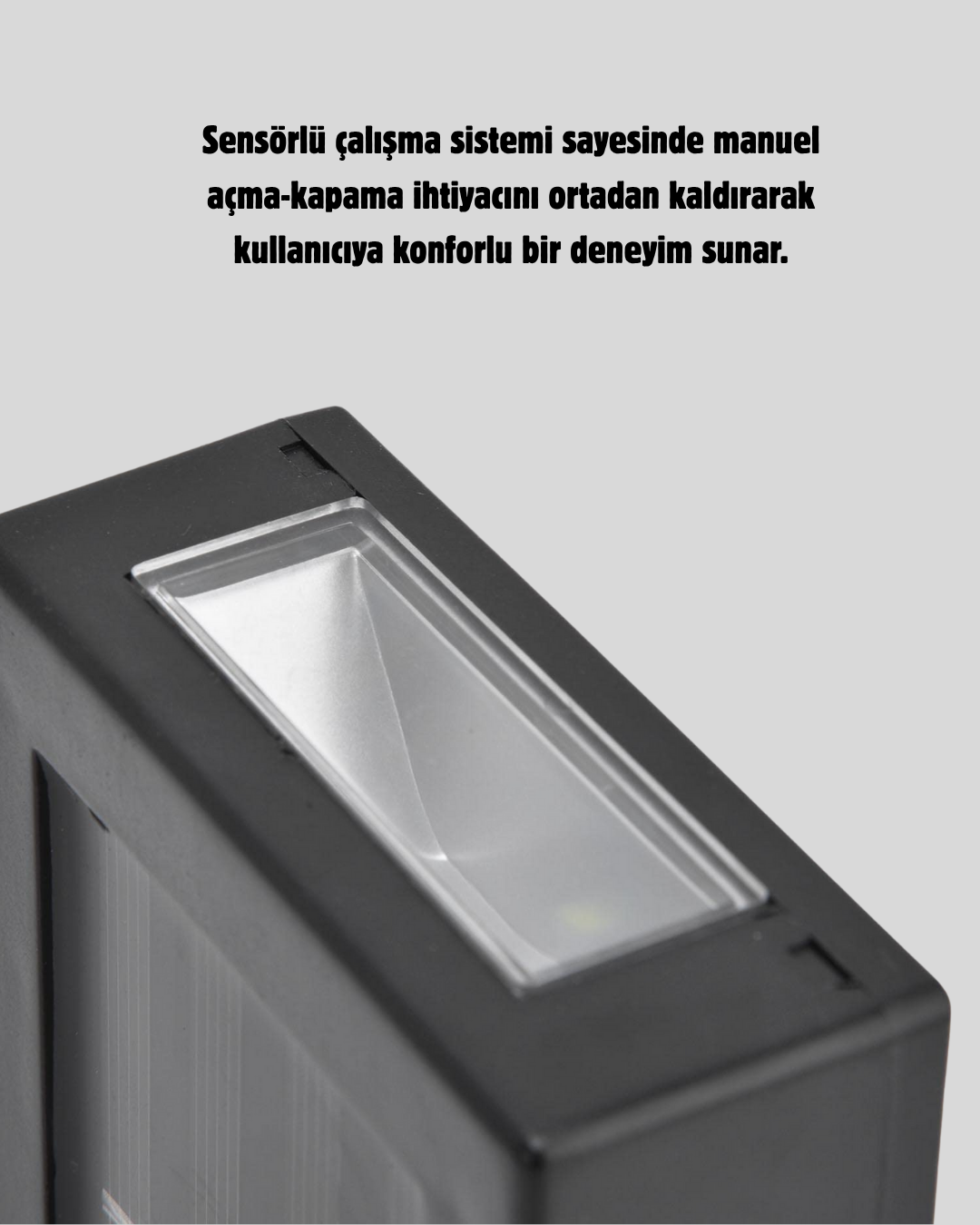 Solar Güçlü 6 LED Dış Mekan Lambası – Otomatik Aç/Kapa Işık Sensörlü Aydınlatma