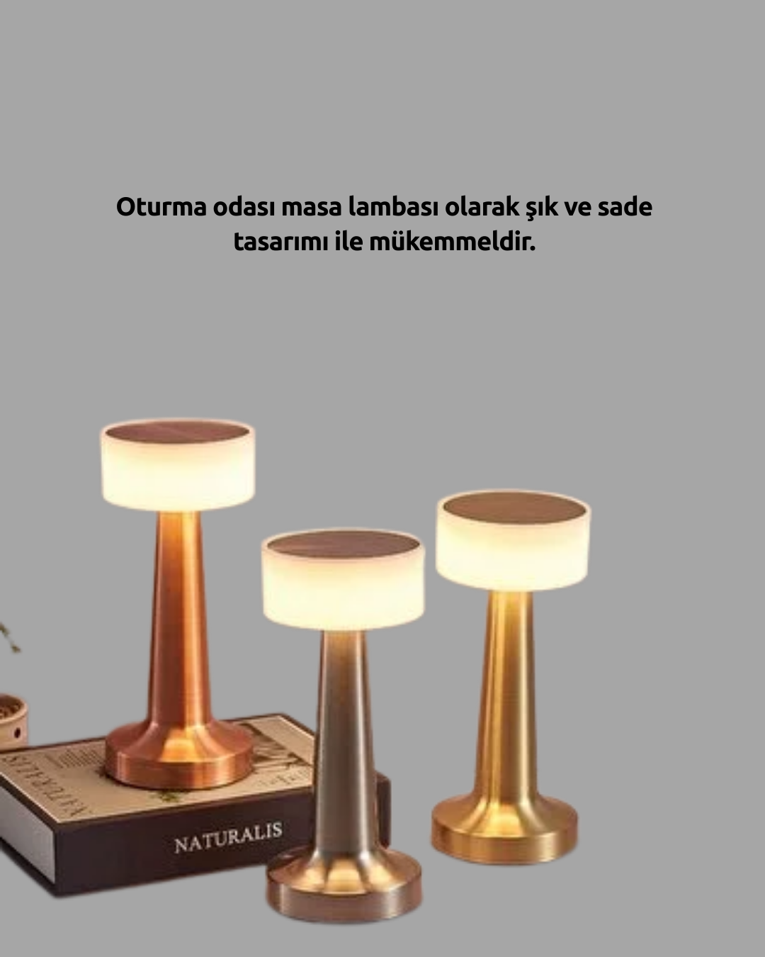 DEKORATİF MASA LAMBASI