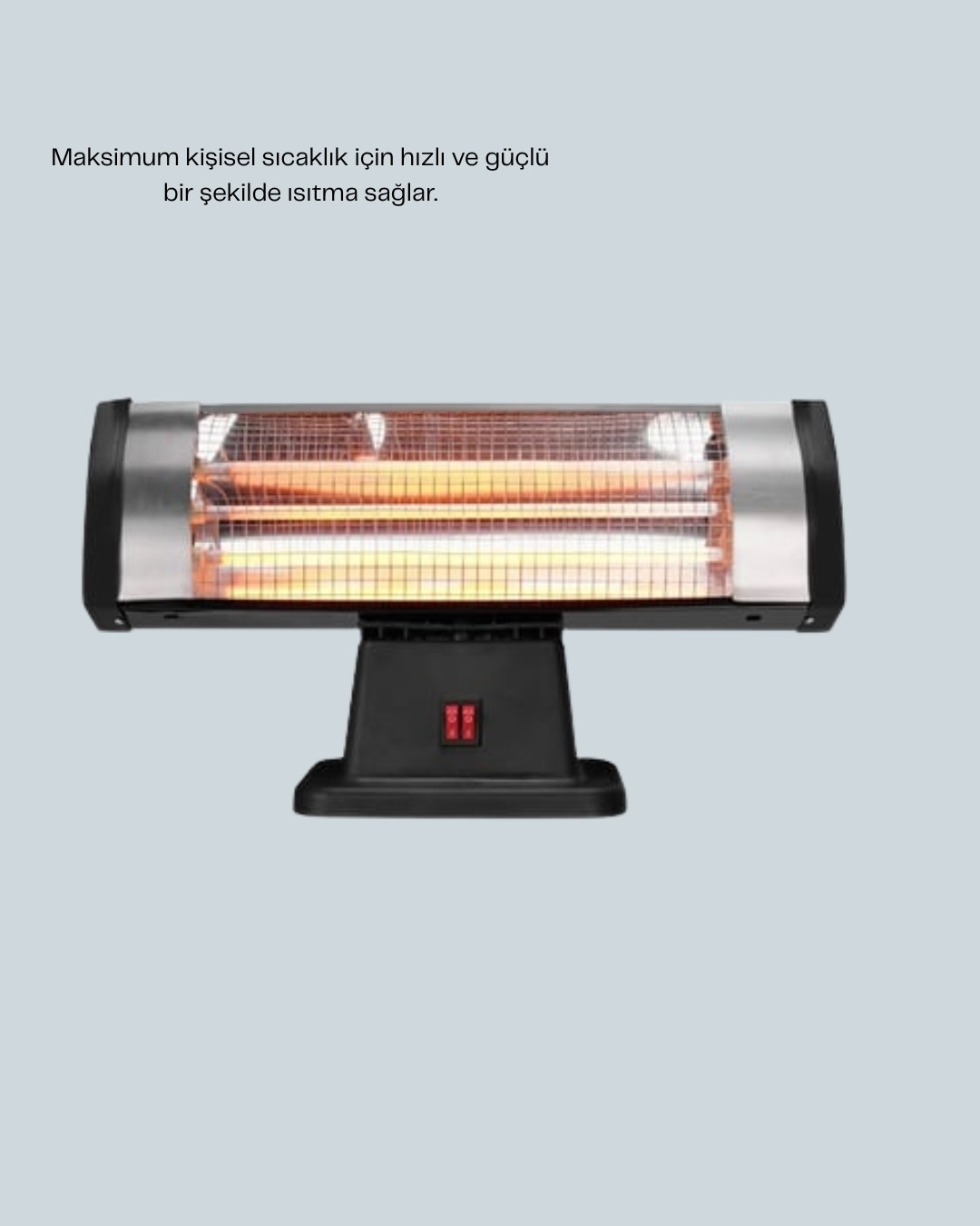Enerji Tasarruflu 1800W Quartz Infrared Isıtıcı