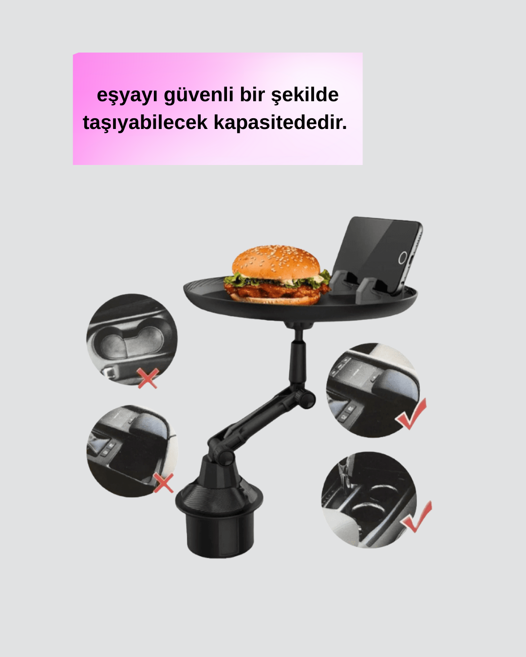 ARABA TEPSİ MASA