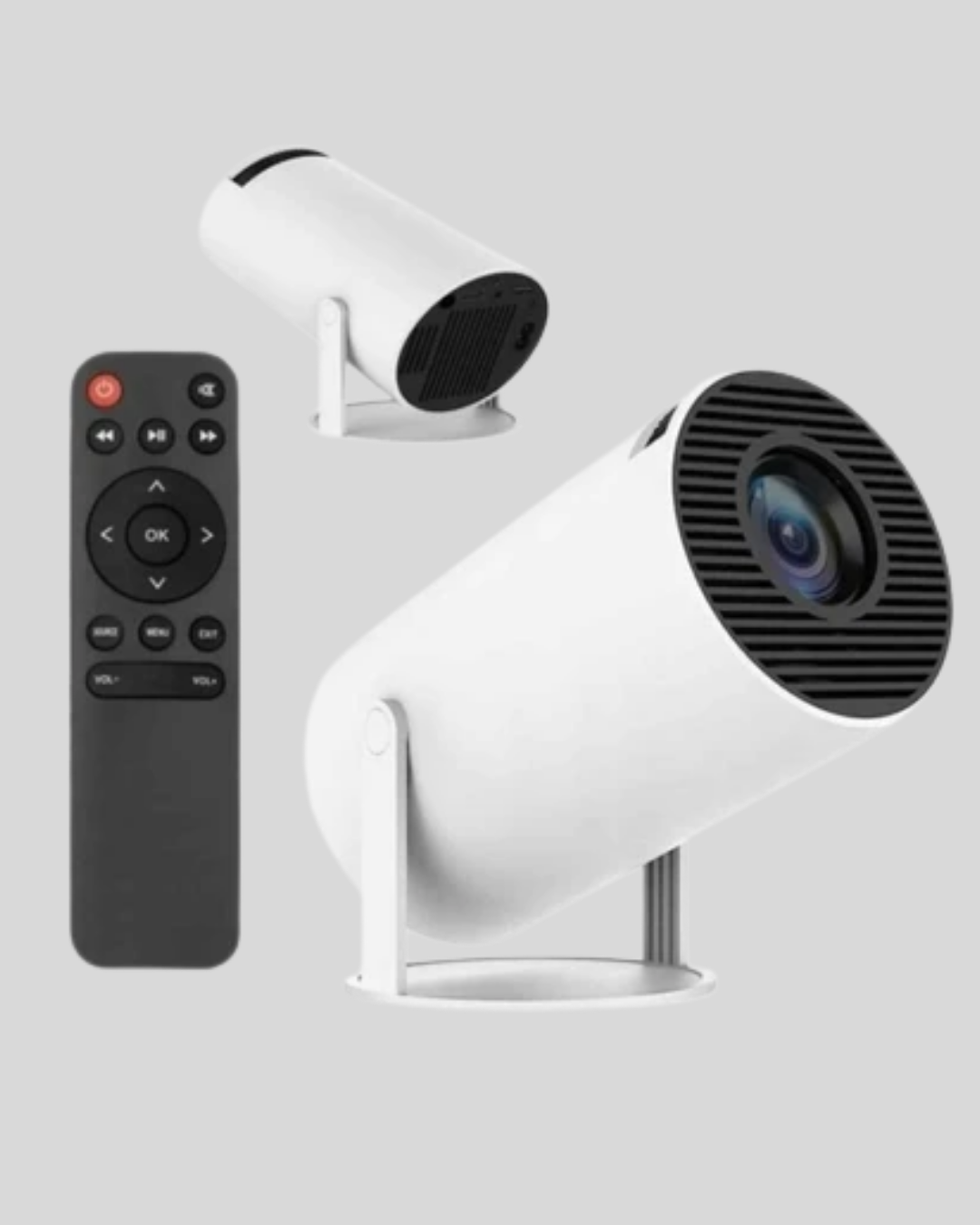 Kablosuz Mini Projeksiyon Cihazı Oyun ve Film İçin Taşınabilir Ev Sineması Yeni Nesil