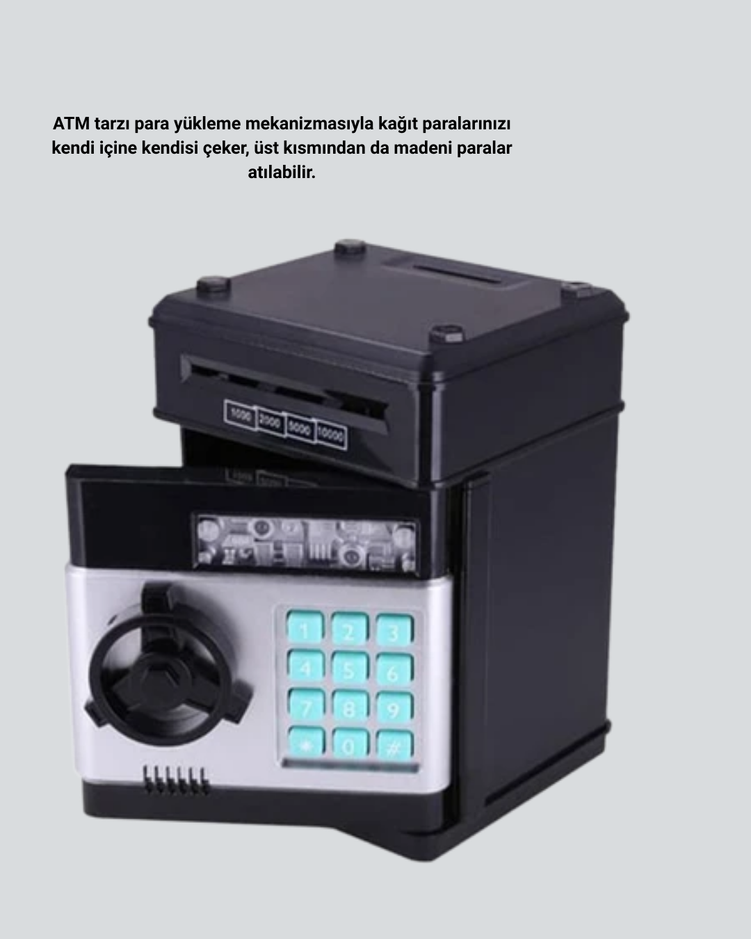 SAM53 NUMBER BANK SİYAH