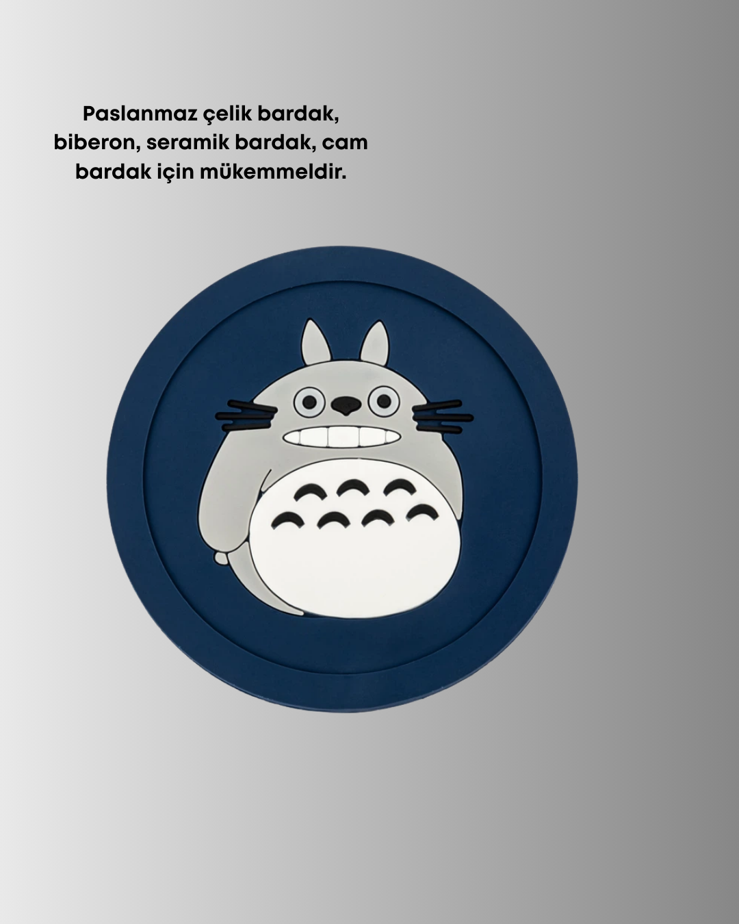 USB Isıtıcı Bardak Altlığı Totoro Desenli 45°–60° Sıcaklık Koruma