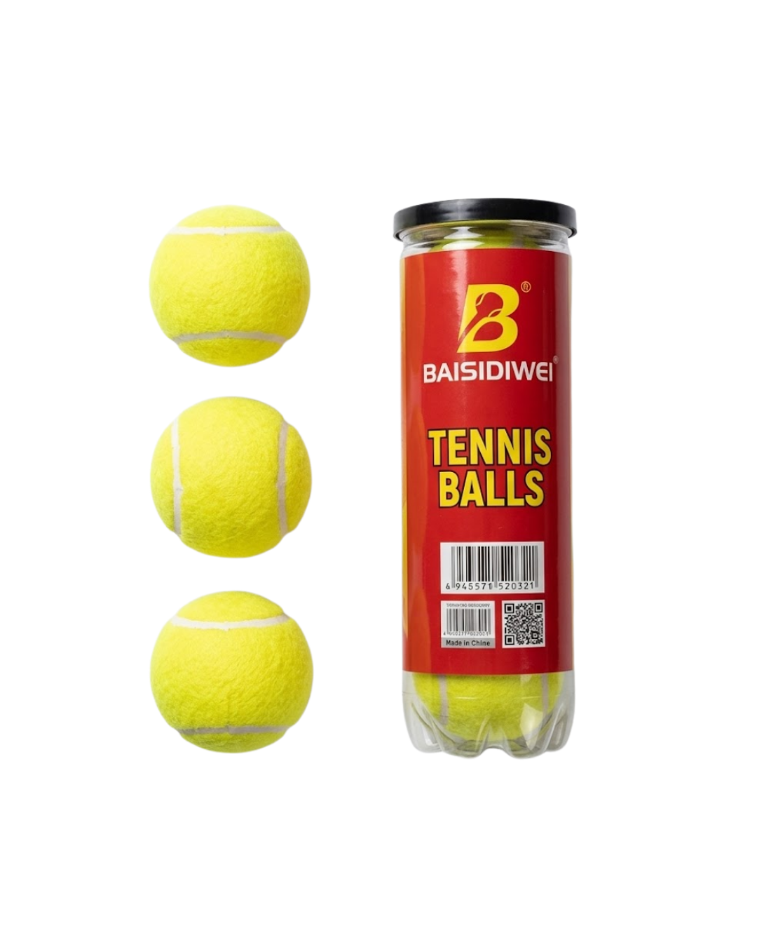 Tenis Topları 3’lü Set Yüksek Performans ve Dengeli Zıplama