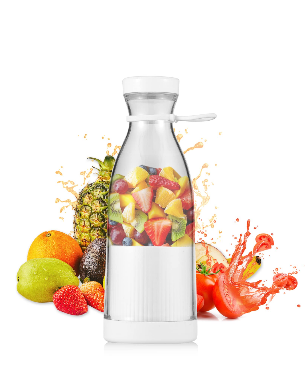 Mini Smoothie Blender USB Şarjlı 380 ml Taşınabilir ve Hafif Tasarım