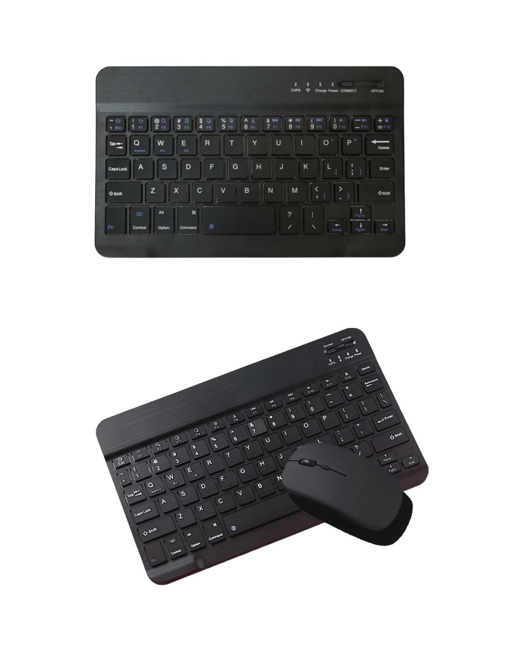 Kablosuz Klavye ve Mouse Kombosu Bluetooth Uyumlu Sessiz Set