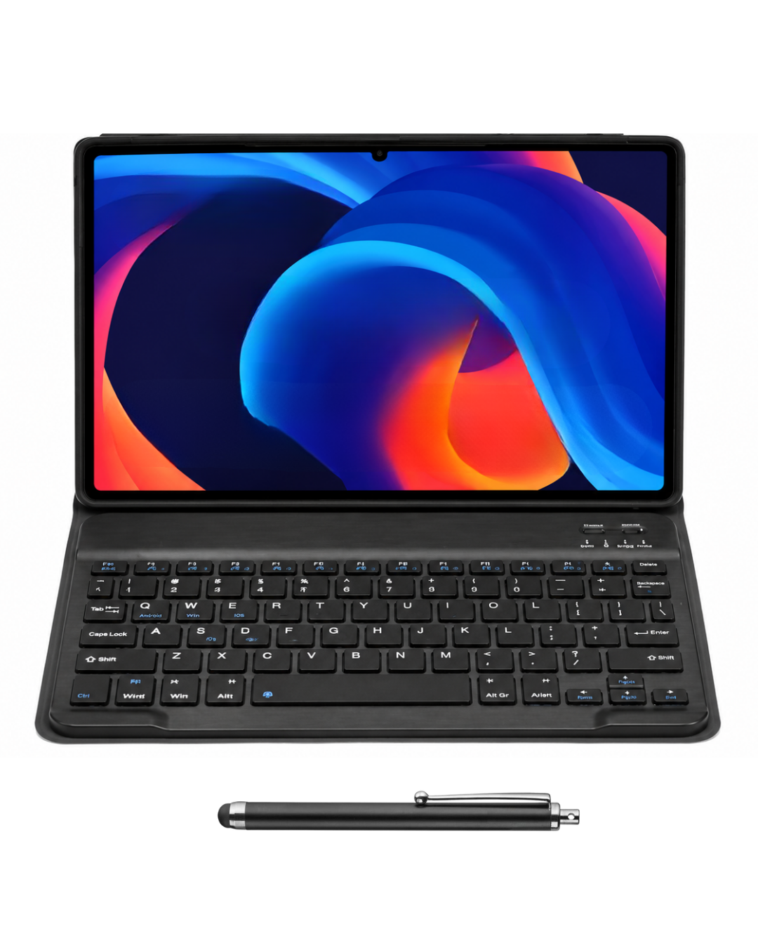 10.1 İnç Android Tablet 16GB RAM 1TB Depolama Klavyeli Tablet Seti