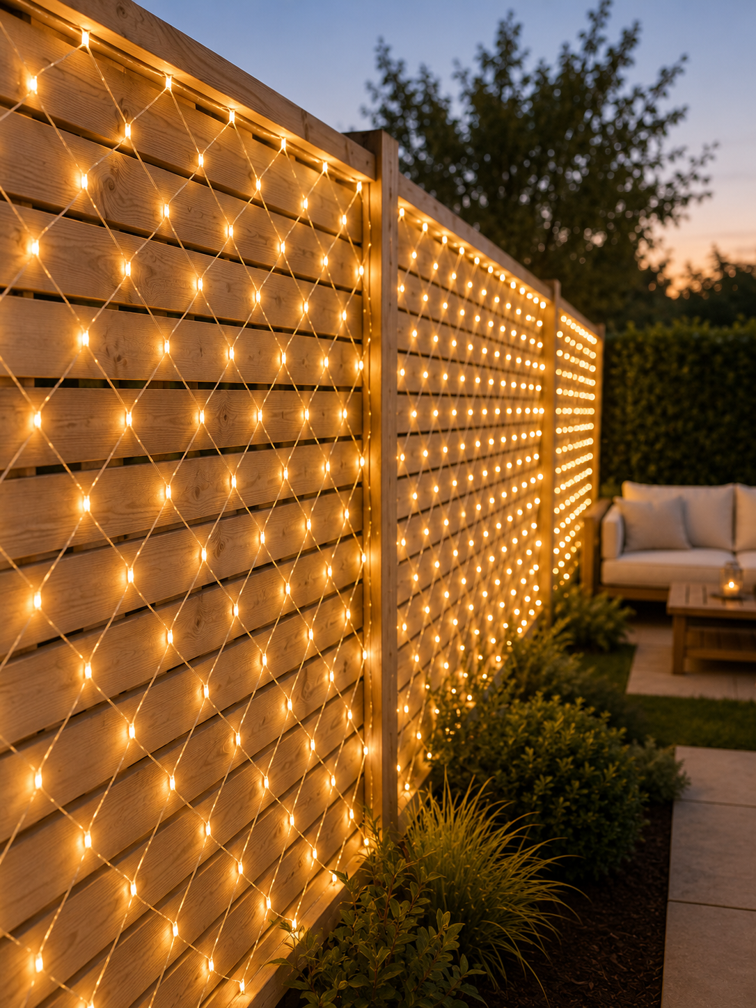 LED Ağ Işık Dekoratif File Aydınlatma Balkon Oda ve Bahçe Süsleme Yeni Nesil