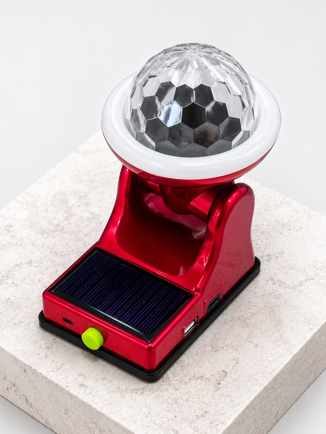 Taşınabilir Solar LED Parti Lambası USB Şarjlı Renkli Dekoratif Aydınlatma