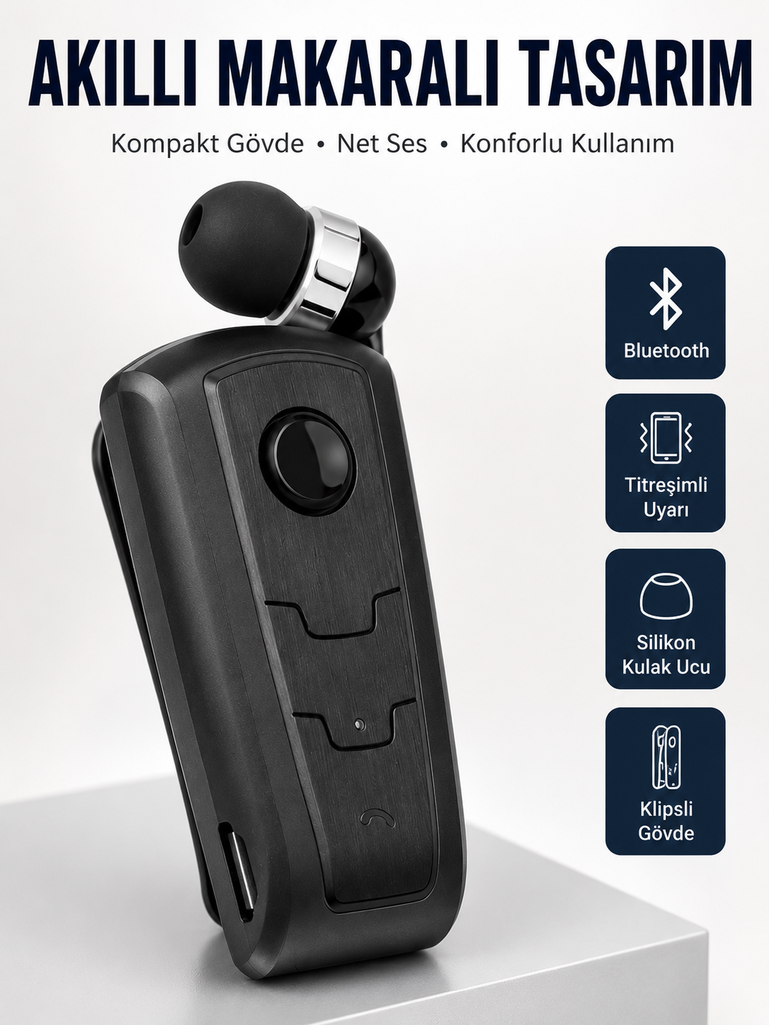 Fineblue F910 Kablosuz Kulaklık Çift Telefon Eşleşme Özelliği Yeni Nesil