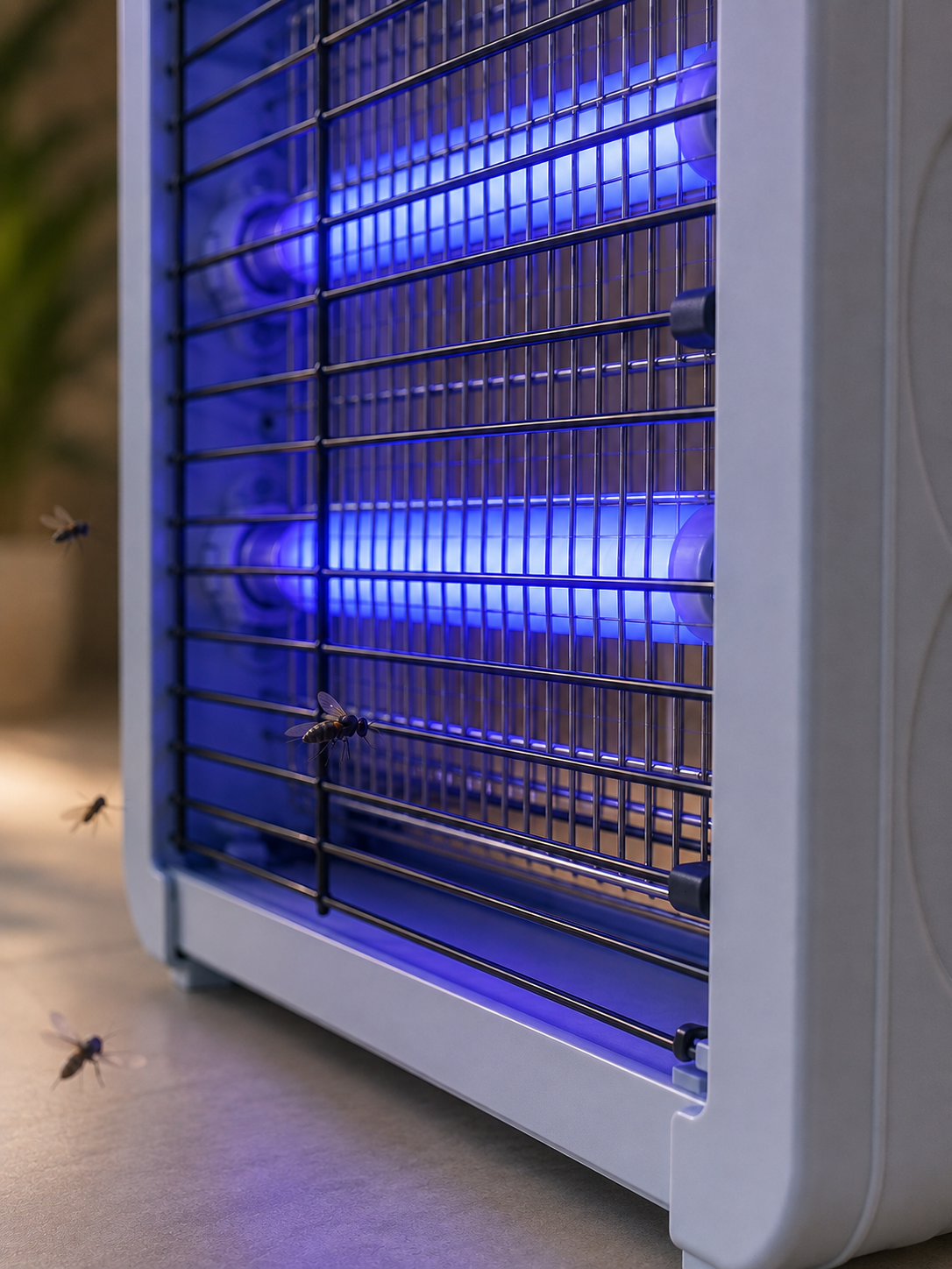 12W Elektrikli Sinek Öldürücü Çift UV Işıklı Asılabilir Böcek Öldürücü Lamba