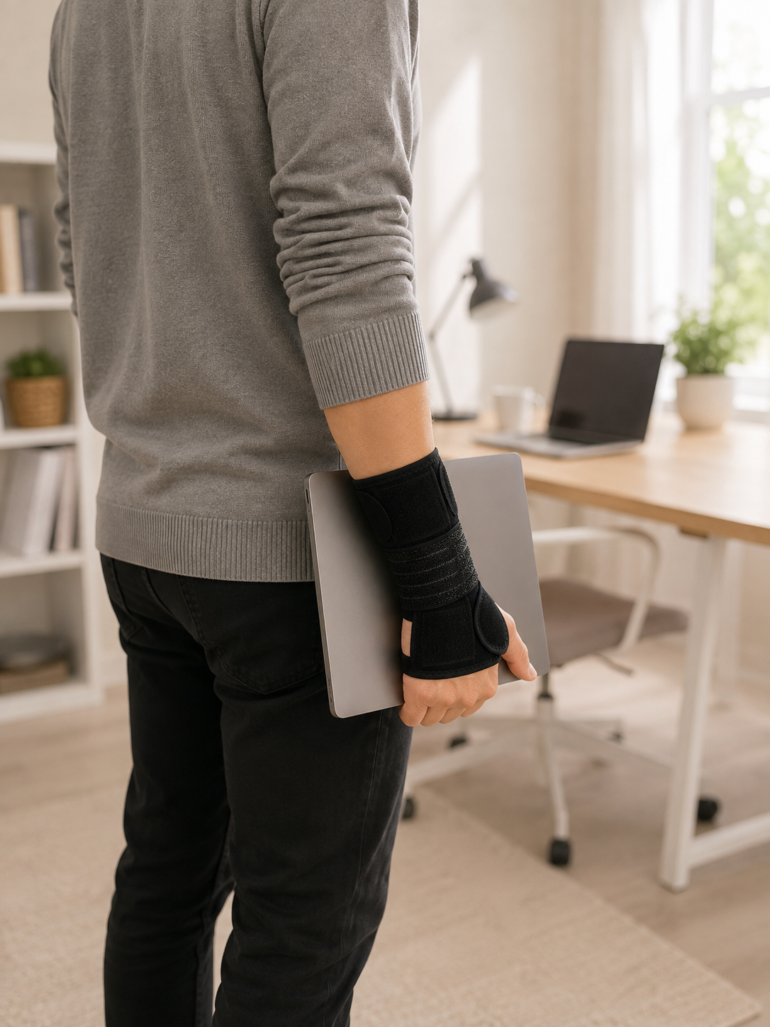 AVUÇ İÇİ METAL DESTEKLİ BİLEKLİK