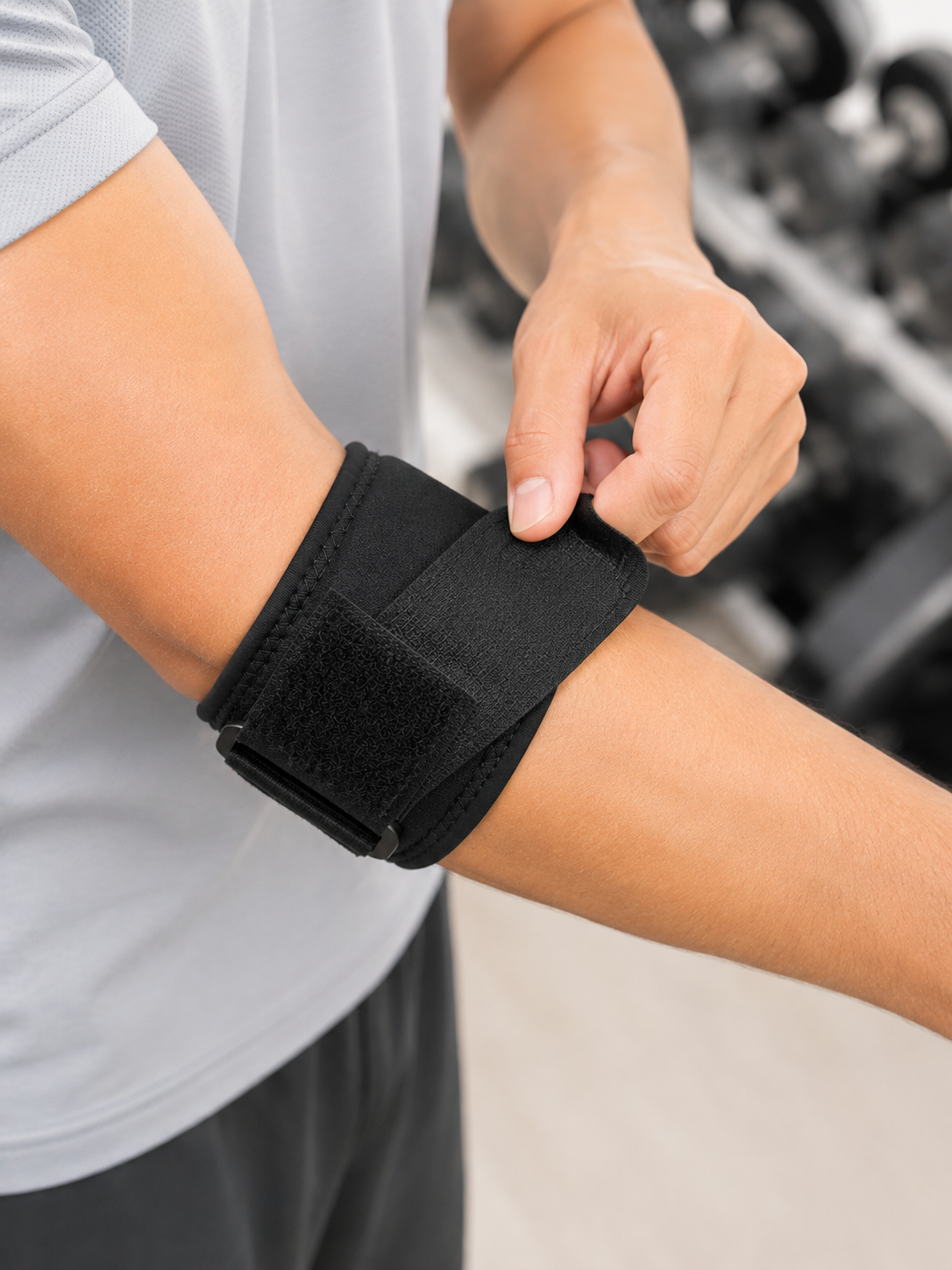 Golfçü Dirseği Bandajı Spor ve Günlük Kullanım İçin Dirsek Bandı