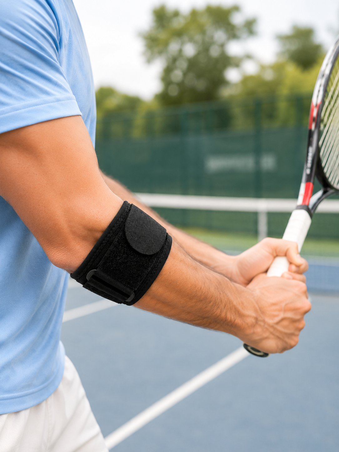 Golfçü Dirseği Bandajı Spor ve Günlük Kullanım İçin Dirsek Bandı