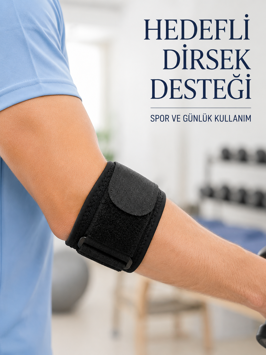 Sporcu Dirsek Bandı Tenisçi Golfçü Dirseği İçin Epikondilit Bandajı