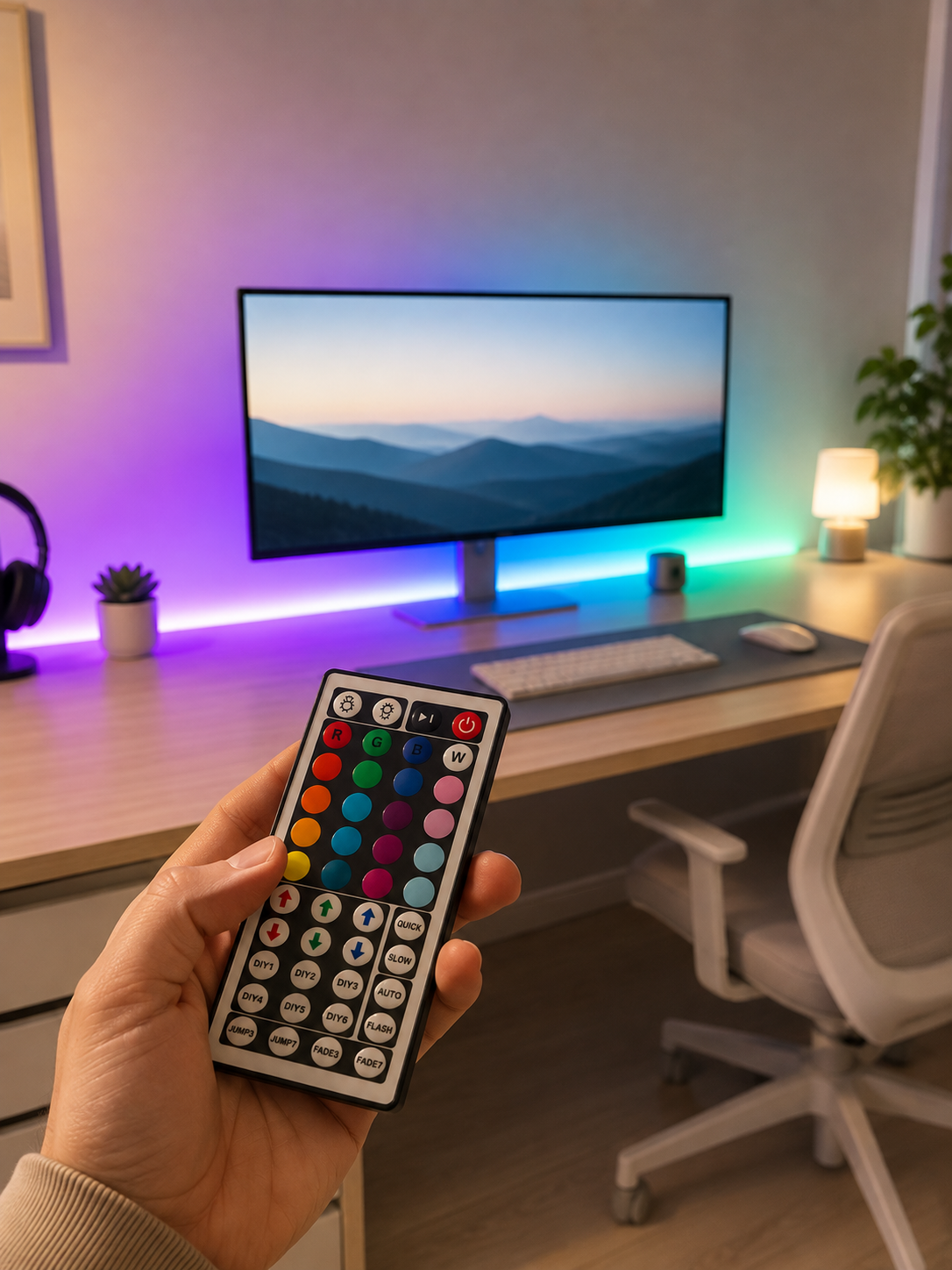 3 ÇİPLİ 5 METRE TV LED